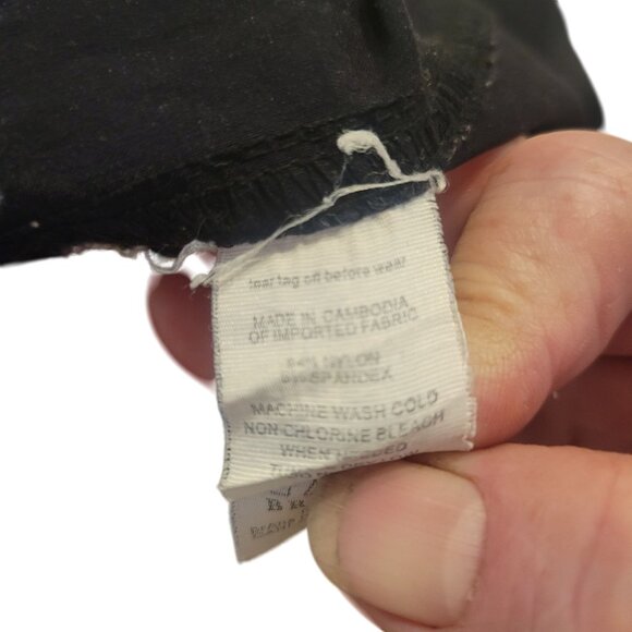 Prana‎ Black Capri Pants M Drawstring Waist Casual Wear designer hiking outdoor - Picture 8 of 8